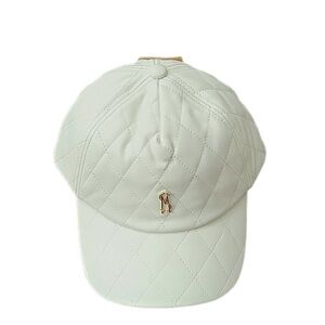 Steve Madden Women Brita Quilted Faux Leather Cap